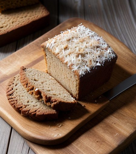 Jamaican Coconut & Ginger Bread~ Abm recipe image