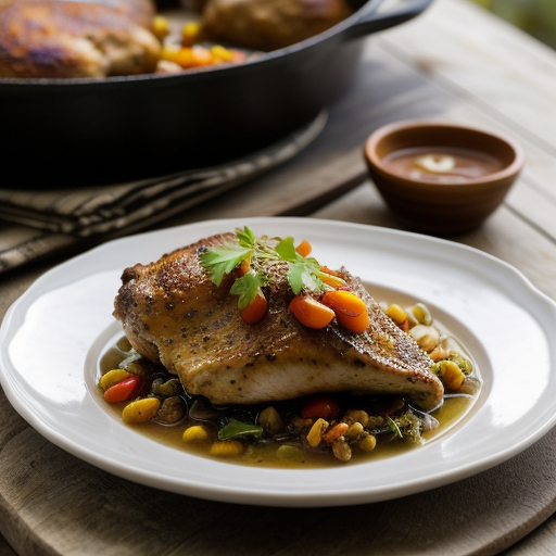 Jamaican Fricasseed Chicken recipe image