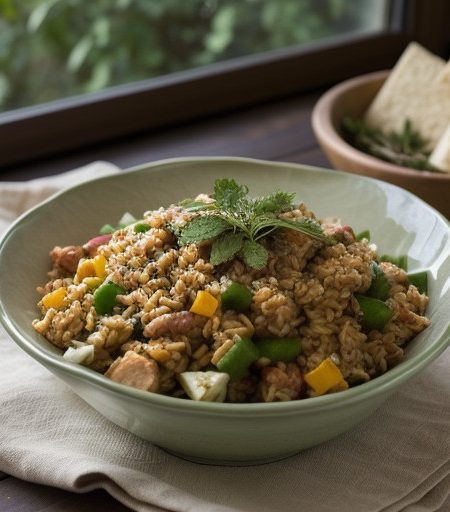 Jambalaya Salad recipe image
