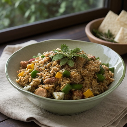 Jambalaya Salad recipe image
