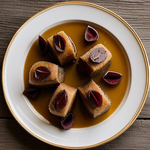 Jambonnette Et Les Aiguillettes De Canard Aux Myrtilles recipe image