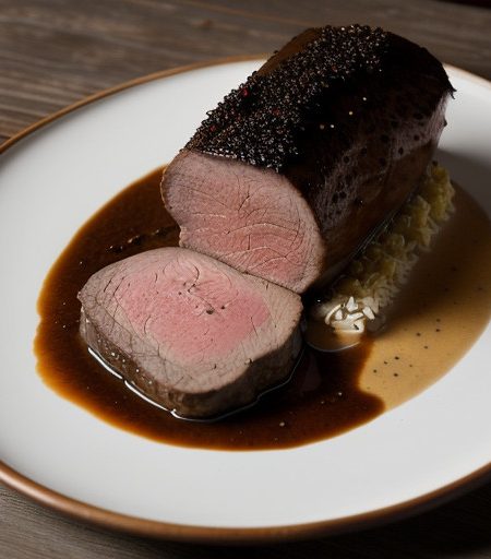 James Earl Jones Glazed Ostrich Tenderloin recipe image