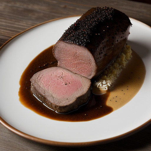 James Earl Jones Glazed Ostrich Tenderloin recipe image