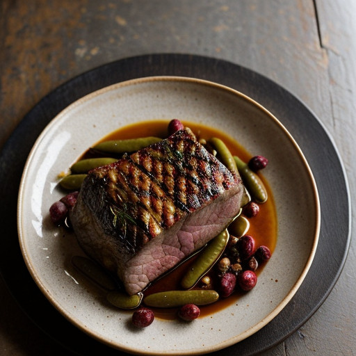 Jameson Farm's Lamb With Chiles and Cranberry Beans recipe image