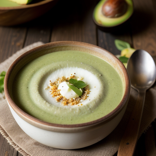 Jamie's French Restaurant's Cold Avocado Soup recipe image