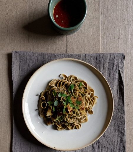 Javanese Peanut Pasta recipe image