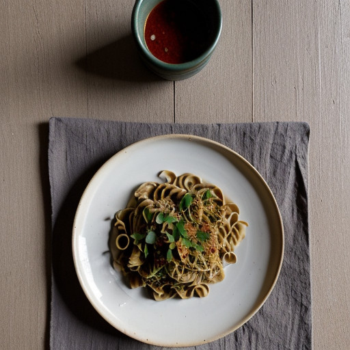 Javanese Peanut Pasta recipe image