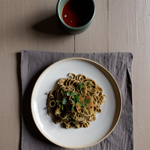 Javanese Peanut Pasta recipe image