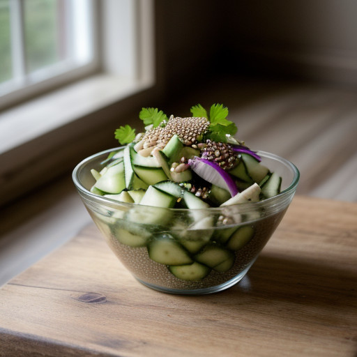 Jayne's Sesame Cucumber Salad recipe image