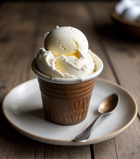 Jean's Bourbon Ice Cream recipe image