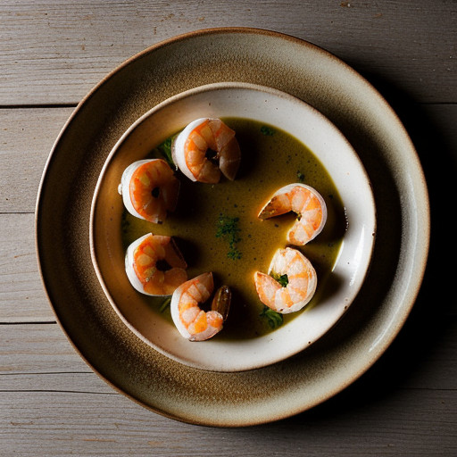 Jeff Blank's Boiled Shrimp With Spicy Herb Butter recipe image