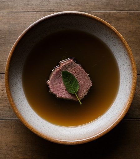 Jellied Beef Broth recipe image