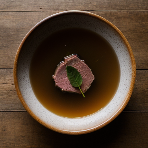 Jellied Beef Broth recipe image