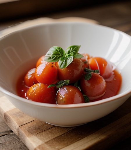Jellied Tomato Salad recipe image