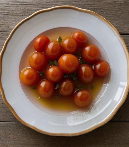 Jellied Vegetables in Tomatoes Cases recipe image