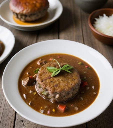 Jenny's Creole Hamburgers recipe image