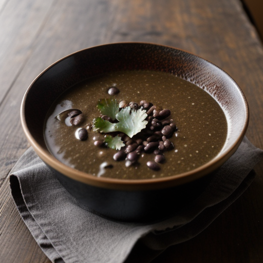 Jeremy Rifkin's Black Bean Soup recipe image