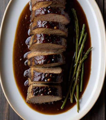 Jerk Pork Tenderloin~ Black Beans~pineapple-C recipe image
