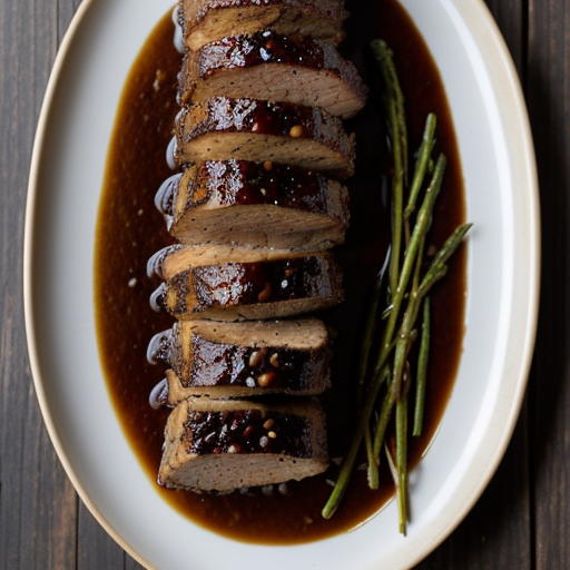 Jerk Pork Tenderloin~ Black Beans~pineapple-C recipe image