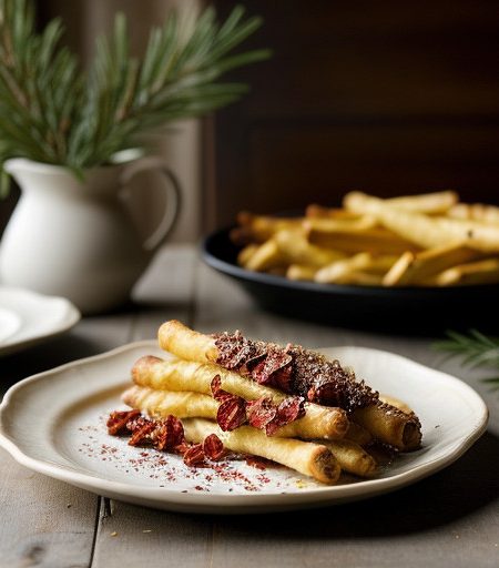 Jerry Orbach's Guiltless Yuletide French Frie recipe image