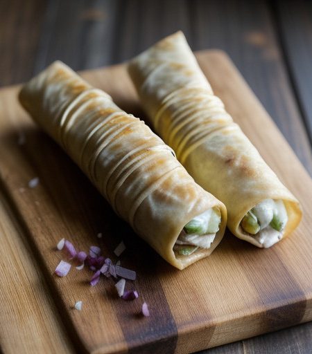 Jerusalem Artichoke Eggrolls recipe image