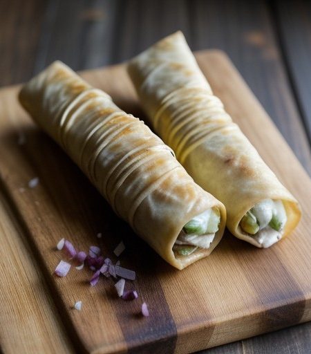 Jerusalem Artichoke Eggrolls recipe image