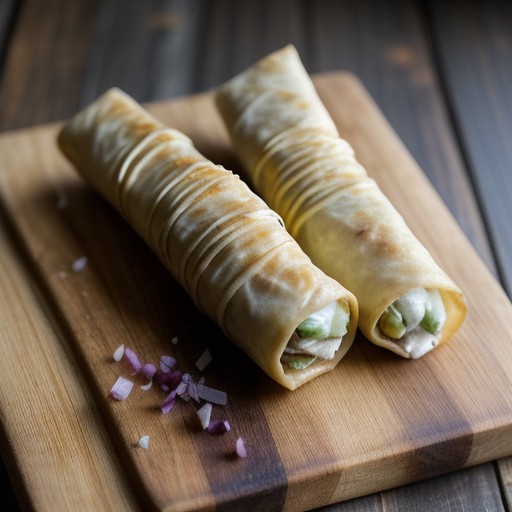 Jerusalem Artichoke Eggrolls recipe image