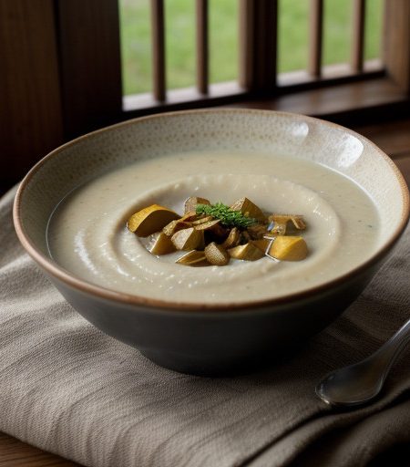 Jerusalem Artichoke Soup A recipe image