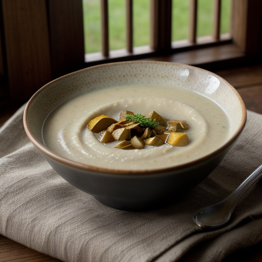 Jerusalem Artichoke Soup A recipe image