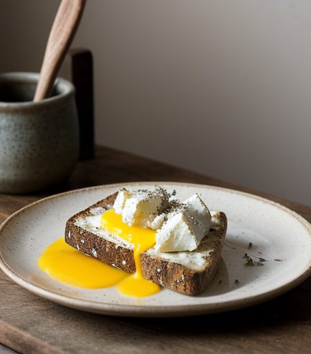 Jerusalem Artichoke With Goat Cheese recipe image