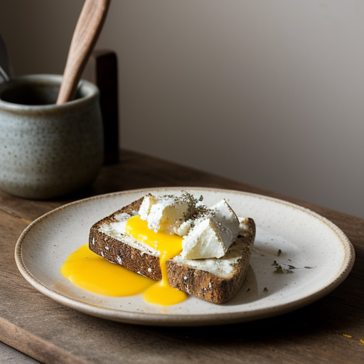 Jerusalem Artichoke With Goat Cheese recipe image