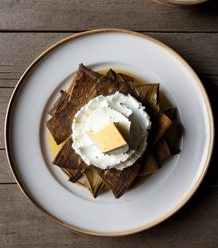 Jerusalem Artichoke With Goat Cheese recipe image