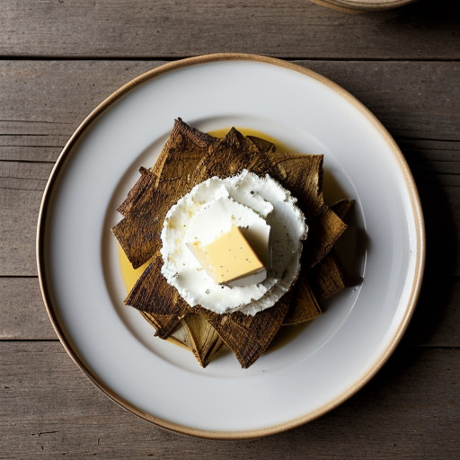 Jerusalem Artichoke With Goat Cheese recipe image