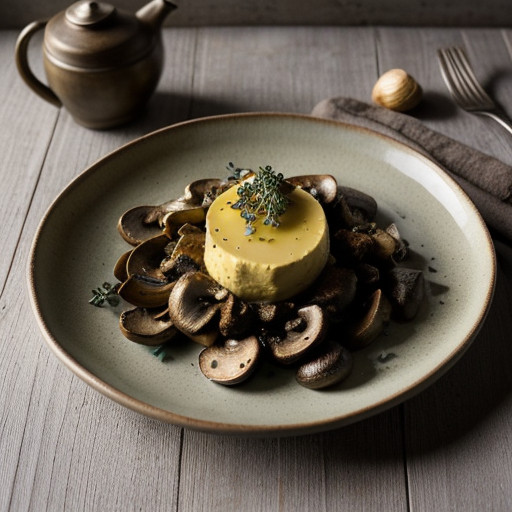 Jerusalem Artichoke With Mushrooms and Thyme recipe image