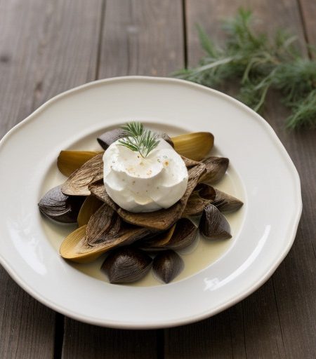 Jerusalem Artichokes in Cream recipe image
