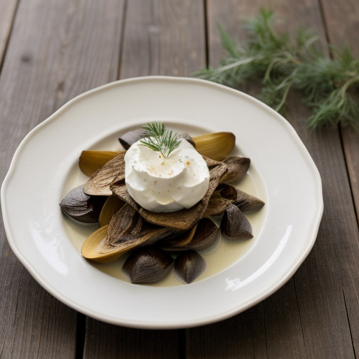 Jerusalem Artichokes in Cream recipe image