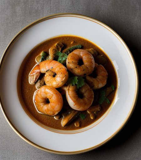 Jhinka Masala (Bengal Lancers Shrimp Curry recipe image