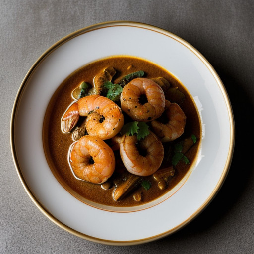 Jhinka Masala (Bengal Lancers Shrimp Curry recipe image