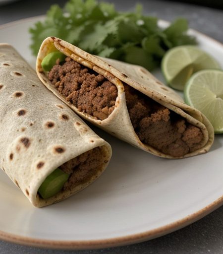 Jiffy Mexican Burritos (Aicr recipe image