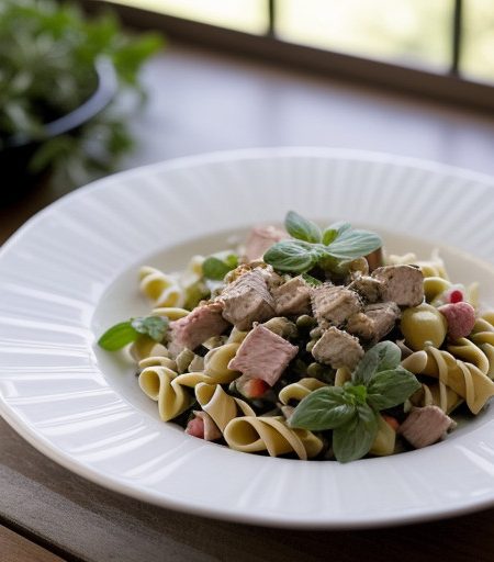 Joan Cook's Tuna Fruit & Pasta Salad recipe image
