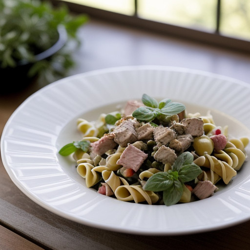 Joan Cook's Tuna Fruit & Pasta Salad recipe image