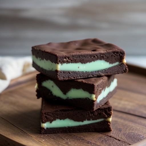 Jocelyn's Chocolate Fudge Bars (Fudge Mint Cookies recipe image