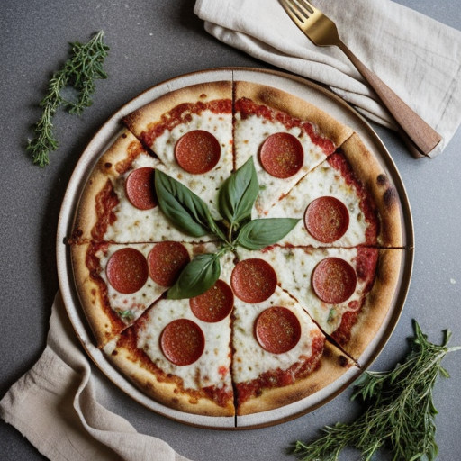 Johanne & Peter's Diet Pizza recipe image