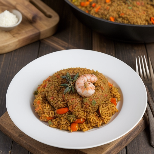 Jollof Rice (West African Paella recipe image