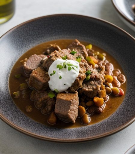 Judicial Misconduct Beef, Pork, Sausage Chili recipe image