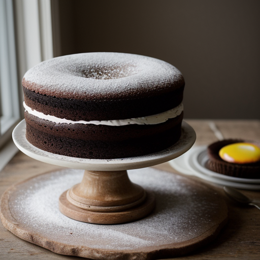 Judith Olney's Chocolate Buttermilk Cake recipe image