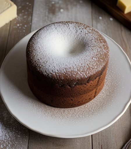 Judy's Choc. Pound Cake - Pjxg05 A recipe image