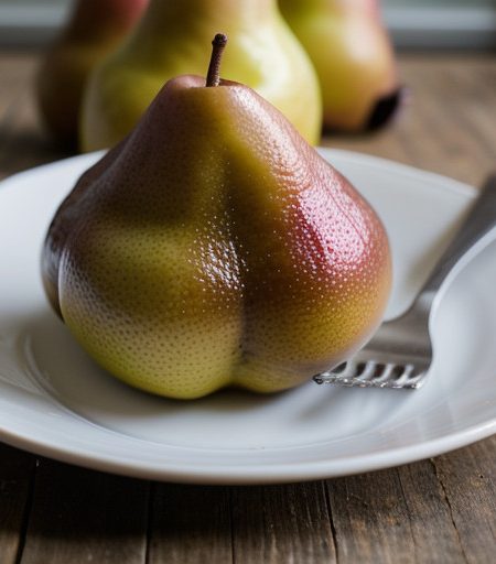 Juicy Baked Pears recipe image