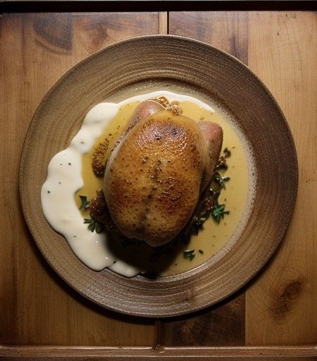 Julia Child's Crisp Brown Chicken Saute recipe image