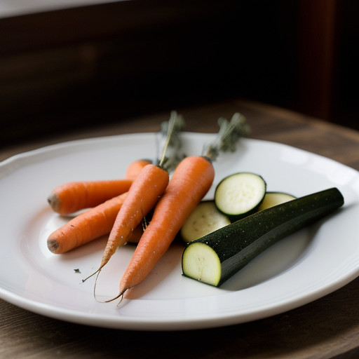Julienned Carrots & Zucchini recipe image